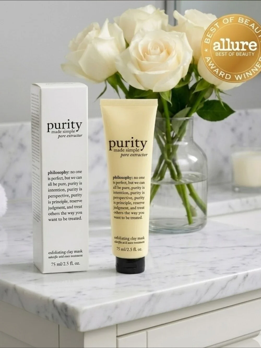 Philosophy Purity Made Simple Pore Extractor Mask ☆Allure Award Winner☆